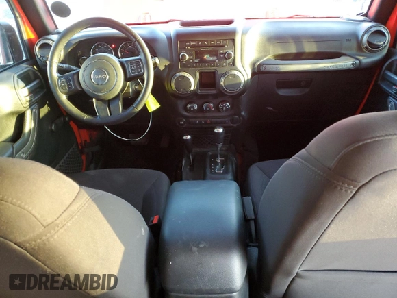 2018 Jeep Wrangler Unlimited Sport S with VIN 1C4BJWDG1JL816411, listed as a Copart auction lot 82702914 with 37,092 mi miles and Salvage Title. Bid and sale history available at DreamBid. Image 8.