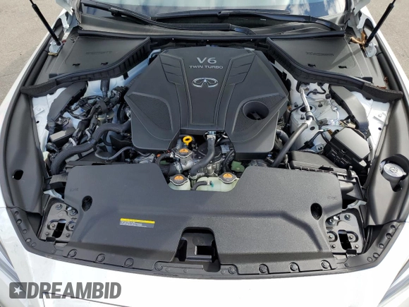 2024 Infiniti Q50 Luxe with VIN JN1EV7BR3RM631281, listed as a Copart auction lot 72021944 with 3,994 mi miles and Salvage Title. Bid and sale history available at DreamBid. Image 11.