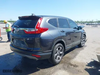 2018 Honda CR-V EX-L with VIN 7FARW1H85JE043696, listed as a IAAI auction lot 41966273 with 134,091 mi miles. Bid and sale history available at carsss.com. Image 4.