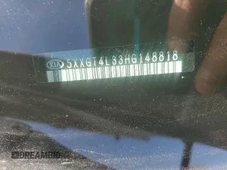 2017 Kia Optima LX z VIN 5XXGT4L33HG148818, wystawiony jako Copart lot #52199705 z przebiegiem 87 623 mil mil oraz Szkoda całkowita • Salvage title. Historia ofert i sprzedaży dostępna na DreamBid. Obrazek 14.