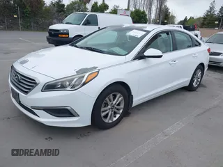 2017 Hyundai Sonata SE with VIN 5NPE24AF8HH595026, listed as a IAAI auction lot 41906112 with 165,519 mi miles. Bid and sale history available at carsss.com. Image 17.