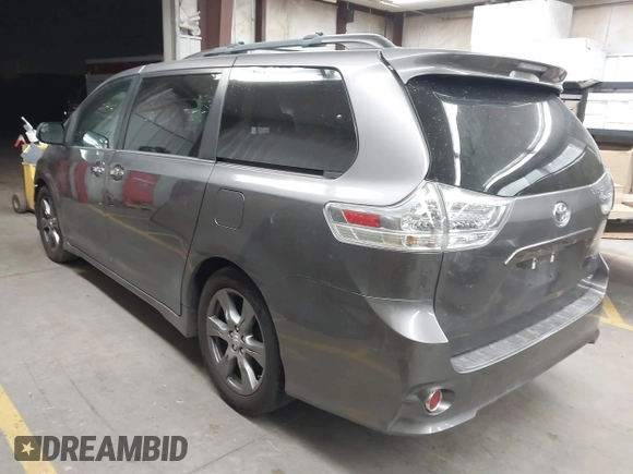 2017 Toyota Sienna SE with VIN 5TDXZ3DC1HS841425, listed as a IAAI auction lot 42053676 with 66,406 mi miles and . Bid and sale history available at DreamBid. Image 3.