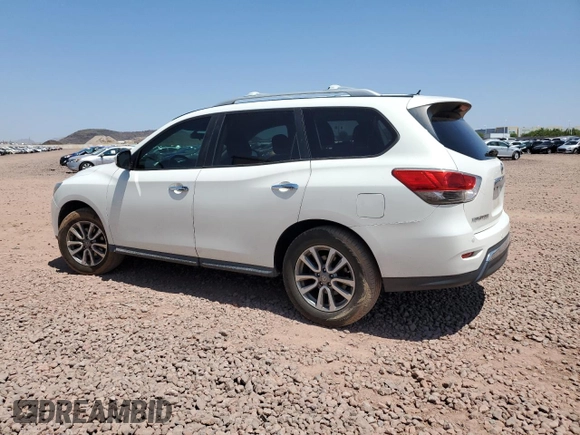 2013 Nissan Pathfinder SL with VIN 5N1AR2MM3DC615029, listed as a Copart auction lot 60315485 with 224,046 mi miles and Clean title. Bid and sale history available at DreamBid. Image 2.