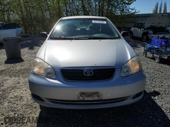 2006 Toyota Corolla CE with VIN 1NXBR32E06Z570442, listed as a Copart auction lot 53735765 with 288,119 mi miles and Clean Title. Bid and sale history available at DreamBid. Image 5.
