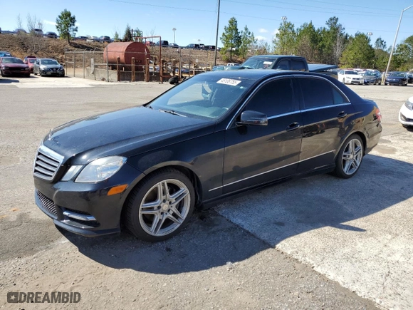 2013 Mercedes-Benz E-Class E 350 Luxury with VIN WDDHF8JB4DA761653, listed as a Copart auction lot 48108755 with 114,370 mi miles and Salvage Title. Bid and sale history available at carsss.com. Image 1.