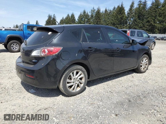 2012 Mazda 3 i Grand Touring with VIN JM1BL1M85C1629970, listed as a Copart auction lot 56138995 with 203,006 mi miles and Salvage Title. Bid and sale history available at DreamBid. Image 3.