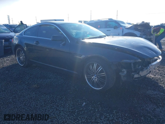 2006 BMW 6 Series 650Ci with VIN WBAEH13436CR50666, listed as a IAAI auction lot 41263683 with 1 mi miles. Bid and sale history available at carsss.com. Image 1.