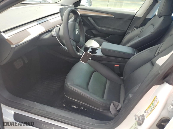 2023 Tesla Model 3 with VIN 5YJ3E1EA2PF665029, listed as a Copart auction lot 49822915 with 35,714 mi miles and Salvage Title. Bid and sale history available at carsss.com. Image 7.