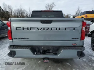 2024 Chevrolet Silverado 1500 RST with VIN 1GCPDEEK5RZ286141, listed as a Copart auction lot 45211725 with 11,951 mi miles and Salvage Title. Bid and sale history available at carsss.com. Image 6.