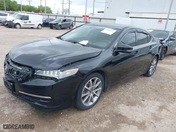 2015 Acura TLX V6 Tech with VIN 19UUB2F50FA019114, listed as a IAAI auction lot 41933324 with 108,583 mi miles. Bid and sale history available at carsss.com. Image 17.
