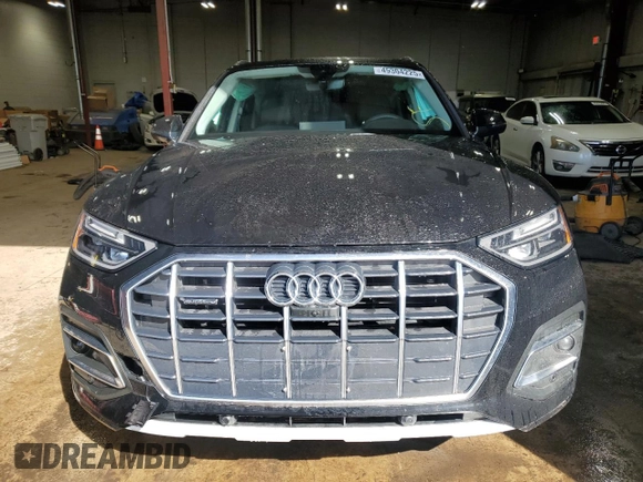 2024 Audi Q5 Premium Plus with VIN WA1BBAFY6R2017287, listed as a Copart auction lot 49304225 with 13,313 mi miles and Salvage title. Bid and sale history available at DreamBid. Image 5.