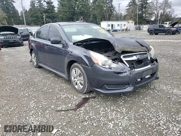 2013 Subaru Legacy 2.5i with VIN 4S3BMAA62D1009367, listed as a Copart auction lot 47568185 with 95,123 mi miles and Salvage title. Bid and sale history available at DreamBid. Image 11.