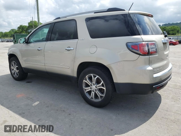 2013 GMC Acadia SLT z VIN 1GKKRRKD0DJ202649, wystawiony jako Copart lot #56200115 z przebiegiem 206 820 mil mil oraz Szkoda całkowita • Salvage title. Historia ofert i sprzedaży dostępna na DreamBid. Obrazek 2.