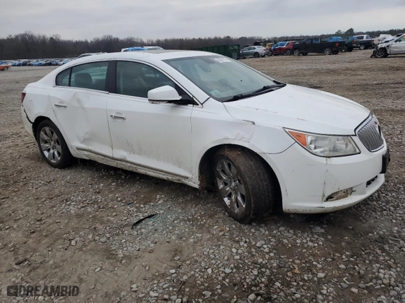 2011 Buick LaCrosse CXS with VIN 1G4GE5ED8BF341537, listed as a Copart auction lot 43261725 with 166,382 mi miles and Salvage Title. Bid and sale history available at carsss.com. Image 4.