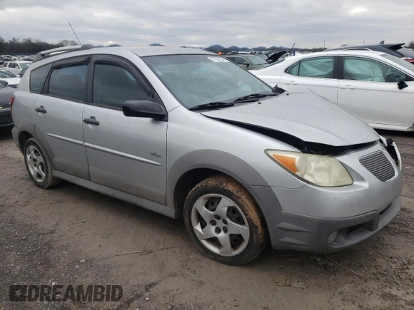2006 Pontiac Vibe with VIN 5Y2SL65886Z458424, listed as a Copart auction lot 57891364 with 177,640 mi miles and Salvage Title. Bid and sale history available at carsss.com. Image 4.