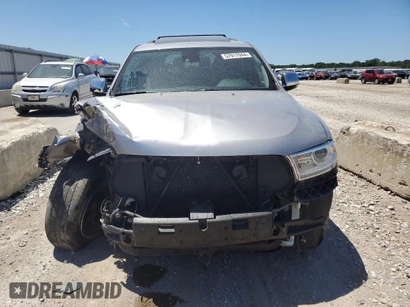 2014 Dodge Durango Citadel with VIN 1C4SDJETXEC451206, listed as a Copart auction lot 57917044 with 139,200 mi miles and Salvage Title. Bid and sale history available at DreamBid. Image 5.