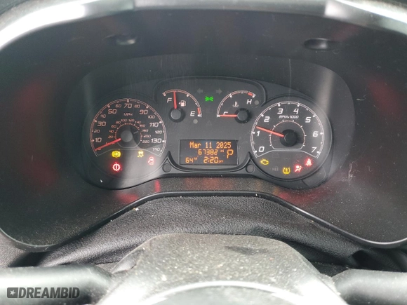 2016 Ram ProMaster City Cargo Van Tradesman SLT with VIN ZFBERFBT7G6B03208, listed as a Copart auction lot 48781765 with 67,382 mi miles and Salvage Title. Bid and sale history available at carsss.com. Image 9.