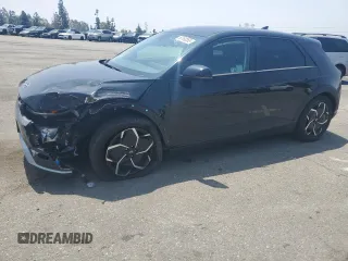 2024 Hyundai Ioniq 5 SEL with VIN KM8KN4DE8RU269789, listed as a Copart auction lot 60168365 with 17,702 mi miles and Salvage title. Bid and sale history available at DreamBid. Image 1.