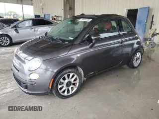 2017 FIAT 500 Pop z VIN 3C3CFFLR5HT530279, wystawiony jako Copart lot #59485155 z przebiegiem 121 630 mil mil oraz Szkoda całkowita • Salvage title. Historia ofert i sprzedaży dostępna na DreamBid. Obrazek 1.
