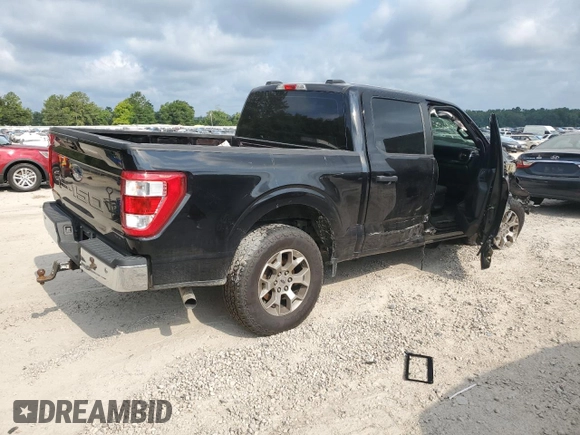 2023 Ford F-150 with VIN 1FTFW1P86PKE32889, listed as a Copart auction lot 58218774 with Not provided miles and Non repairable. Bid and sale history available at DreamBid. Image 3.