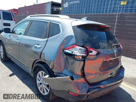 2017 Nissan Rogue SV with VIN KNMAT2MT9HP588530, listed as a IAAI auction lot 42560615 with 87,265 mi miles and . Bid and sale history available at DreamBid. Image 3.
