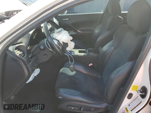 2011 Lexus IS F with VIN JTHBP5C22B5009186, listed as a Copart auction lot 49049665 with 114,900 mi miles and Salvage Title. Bid and sale history available at carsss.com. Image 7.
