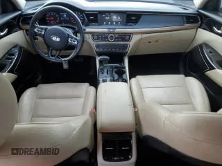 2018 Kia Cadenza Premium with VIN KNALB4J11J5123846, listed as a Copart auction lot 74694454 with 92,063 mi miles and Salvage Title. Bid and sale history available at carsss.com. Image 8.