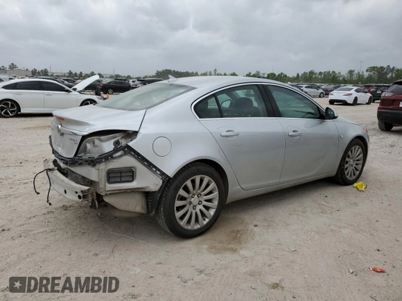 2011 Buick Regal CXL RL1 with VIN 2G4GN5EC7B9177438, listed as a Copart auction lot 51625705 with 113,695 mi miles and Salvage title. Bid and sale history available at DreamBid. Image 3.