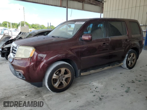2012 Honda Pilot EX-L z VIN 5FNYF3H50CB014571, wystawiony jako Copart lot #55360825 z przebiegiem 172 956 mil mil oraz Czysty tytuł • Clean title. Historia ofert i sprzedaży dostępna na DreamBid. Obrazek 1.