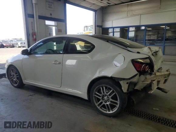 2008 Scion tC Spec with VIN JTKDE167280238658, listed as a Copart auction lot 53445645 with 184,477 mi miles and Salvage Title. Bid and sale history available at DreamBid. Image 2.