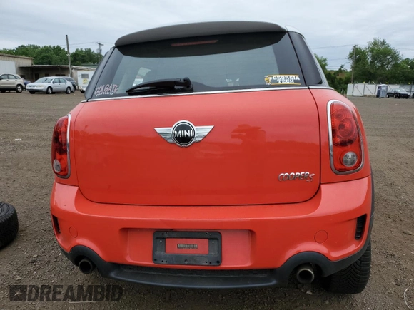 2012 MINI Countryman S с VIN WMWZC3C50CWL87834, выставлен на аукционе Copart как лот 62269645 с пробегом 94 738 миль миль и Списание • Salvage title. История ставок и продаж доступна на DreamBid. Изображение 6.
