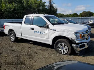 2019 Ford F-150 XL with VIN 1FTEX1EB8KKC53169, listed as a Copart auction lot 71205944 with 146,281 mi miles and Salvage Title. Bid and sale history available at carsss.com. Image 4.