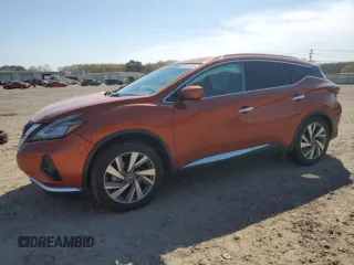2019 Nissan Murano SL with VIN 5N1AZ2MJ5KN102243, listed as a Copart auction lot 50614165 with 93,493 mi miles and Salvage Title. Bid and sale history available at DreamBid. Image 1.