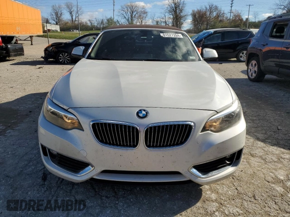 2016 BMW 2 Series 228i xDrive with VIN WBA1L9C52GV767480, listed as a Copart auction lot 81527284 with 91,066 mi miles and Salvage Title. Bid and sale history available at carsss.com. Image 5.