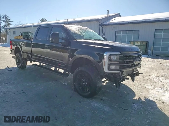 2024 Ford F-350 XL with VIN 1FT8W3BM4RED63470, listed as a Copart auction lot 44935085 with 12,801 mi miles and Salvage Title. Bid and sale history available at DreamBid. Image 14.