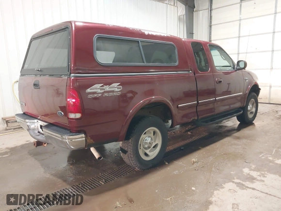 1998 Ford F-150 with VIN 1FTZX18W8WKA19037, listed as a IAAI auction lot 40977819 with 137,119 mi miles and . Bid and sale history available at DreamBid. Image 4.