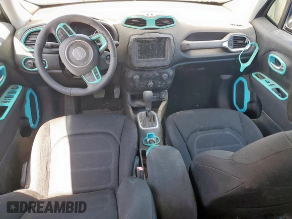 2018 Jeep Renegade Latitude with VIN ZACCJABB8JPH77245, listed as a Copart auction lot 64054075 with Not provided miles and Clean title. Bid and sale history available at DreamBid. Image 8.