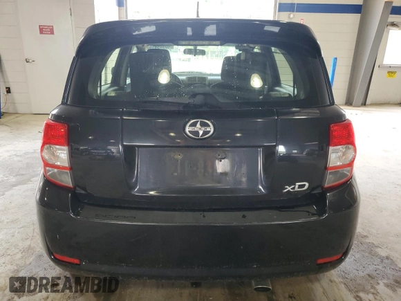 2012 Scion xD with VIN JTKKU4B46C1027117, listed as a Copart auction lot 60545415 with 261,599 mi miles and Clean title. Bid and sale history available at DreamBid. Image 6.