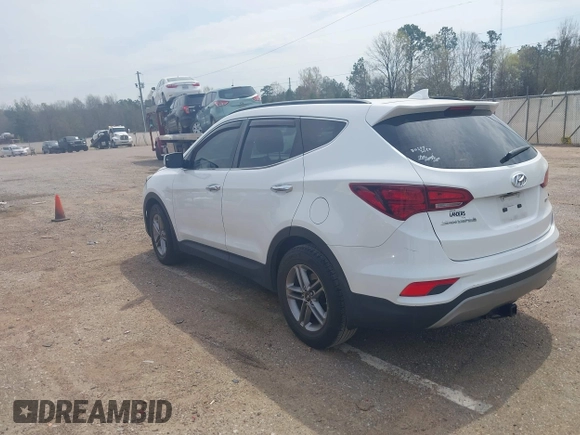 2017 Hyundai Santa Fe 2.4L z VIN 5NMZU3LB4HH026378, wystawiony jako IAAI lot #41906997 z przebiegiem 105 777 mil mil oraz . Historia ofert i sprzedaży dostępna na DreamBid. Obrazek 3.