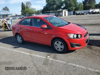2012 Chevrolet Sonic LT with VIN 1G1JC5SH2C4219849, listed as a Copart auction lot 52643885 with 173,119 mi miles and Salvage title. Bid and sale history available at DreamBid. Image 4.