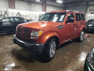 2007 Dodge Nitro R/T with VIN 1D8GT58607W683001, listed as a Copart auction lot 87966035 with 158,066 mi miles and Salvage Title. Bid and sale history available at carsss.com. Image 1.