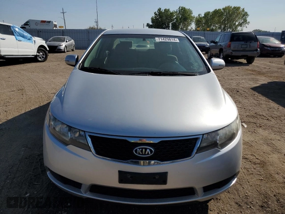 2012 Kia Forte EX with VIN KNAFU4A25C5514923, listed as a Copart auction lot 71429814 with 122,172 mi miles and Salvage Title. Bid and sale history available at carsss.com. Image 5.