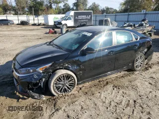 2023 Kia Forte GT-Line with VIN 3KPF54AD0PE620143, listed as a Copart auction lot 80379514 with 16,781 mi miles and Salvage Title. Bid and sale history available at carsss.com. Image 1.