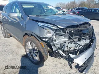 2024 Cadillac XT5 FWD Premium Luxury with VIN 1GYKNCR45RZ752636, listed as a IAAI auction lot 41202271 with 4,023 mi miles. Bid and sale history available at carsss.com. Image 6.