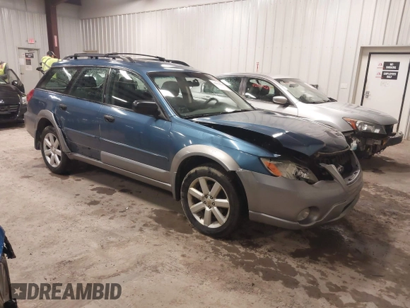 2008 Subaru Outback i z VIN 4S4BP61C586309242, wystawiony jako IAAI lot #42051504 z przebiegiem 90 427 mil mil oraz . Historia ofert i sprzedaży dostępna na DreamBid. Obrazek 1.