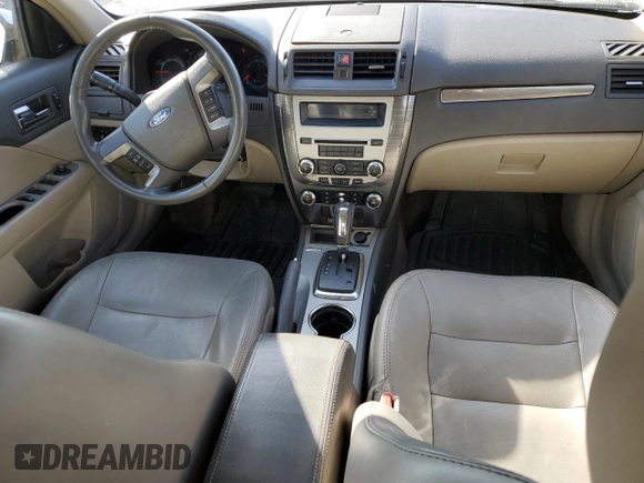 2010 Ford Fusion SEL with VIN 3FAHP0JG2AR357682, listed as a Copart auction lot 42800625 with 170,528 mi miles and Salvage Title. Bid and sale history available at carsss.com. Image 8.