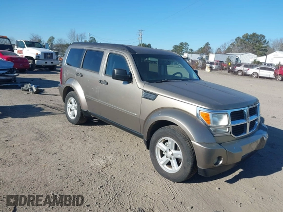 2007 Dodge Nitro SLT with VIN 1D8GU58K17W644847, listed as a IAAI auction lot 41462223 with 220,325 mi miles and . Bid and sale history available at carsss.com. Image 1.