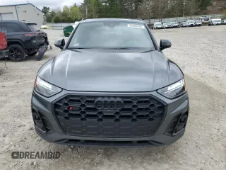 2023 Audi SQ5 Premium Plus with VIN WA1B4AFY4P2165851, listed as a Copart auction lot 50866934 with 20,514 mi miles and . Bid and sale history available at DreamBid. Image 5.