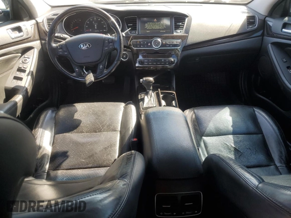 2014 Kia Cadenza Premium with VIN KNALN4D72E5148526, listed as a Copart auction lot 47541465 with 166,339 mi miles and Clean Title. Bid and sale history available at carsss.com. Image 8.