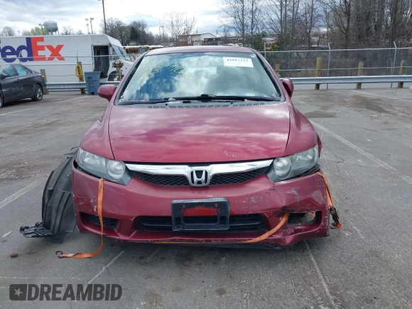 2009 Honda Civic LX z VIN 1HGFA16529L000403, wystawiony jako IAAI lot #41817223 z przebiegiem 85 775 mil mil oraz . Historia ofert i sprzedaży dostępna na DreamBid. Obrazek 13.